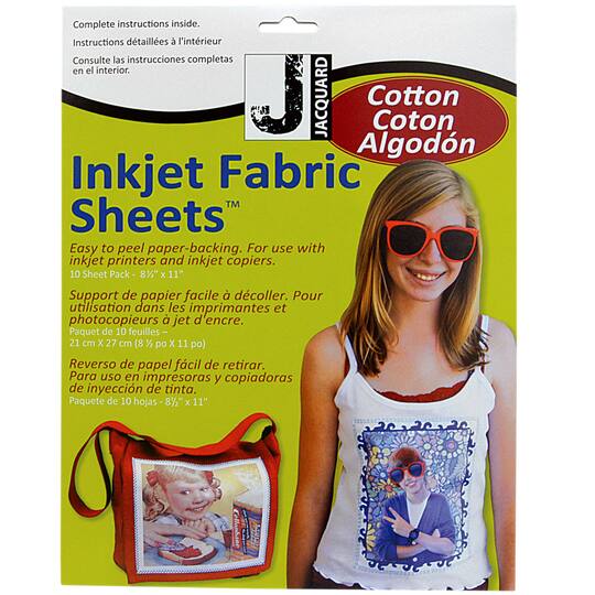 Jacquard Inkjet Fabric Sheets